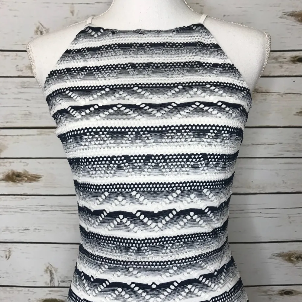 🌻Love...Ady Halter Stripe Maxi Dress Size S - Image 3