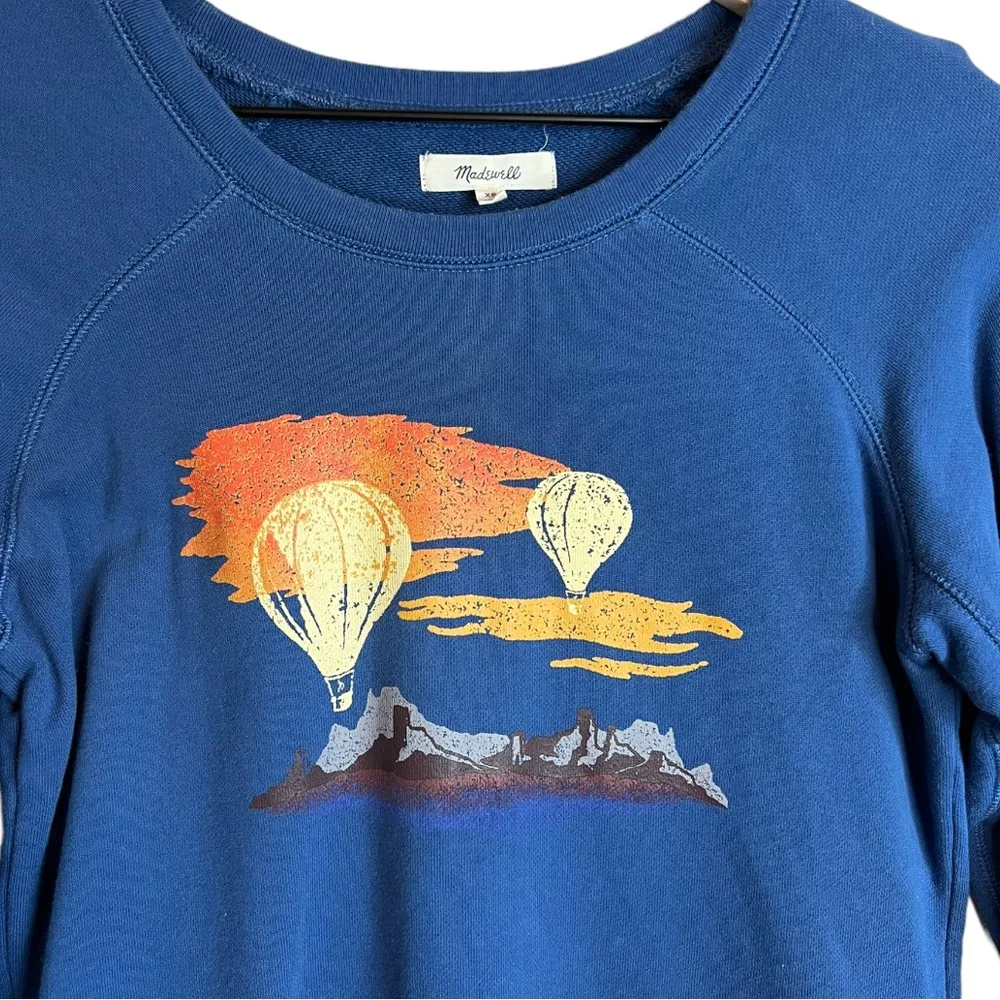 Balloon Festival Graphic Shrunken Sweatshirt - Image 4