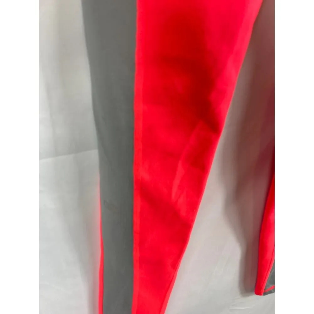 Alo Yoga Hot Pink Grey Stripe Athletic Leggings XS - Image 3