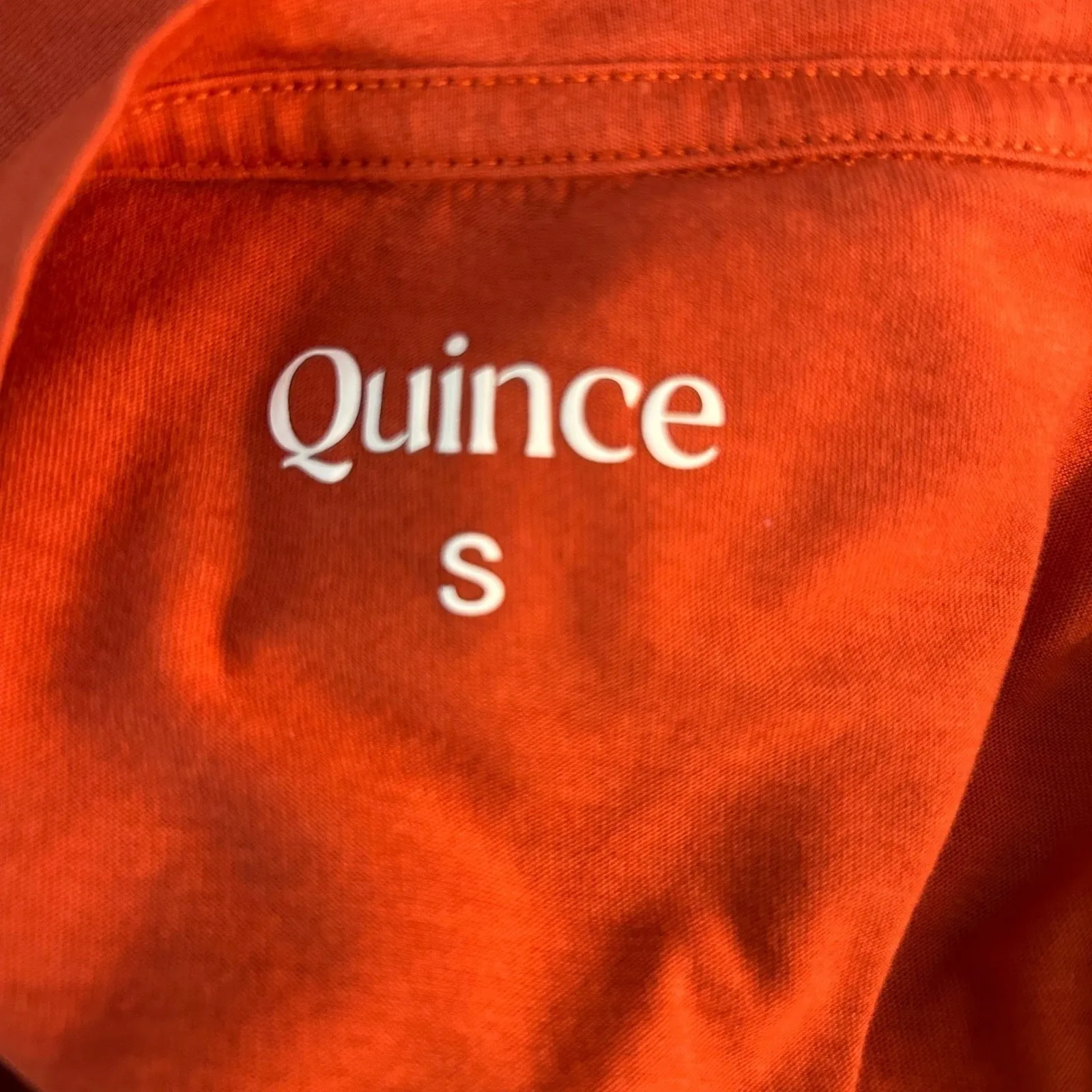 Quince Shirt‎ Orange Small - Image 5