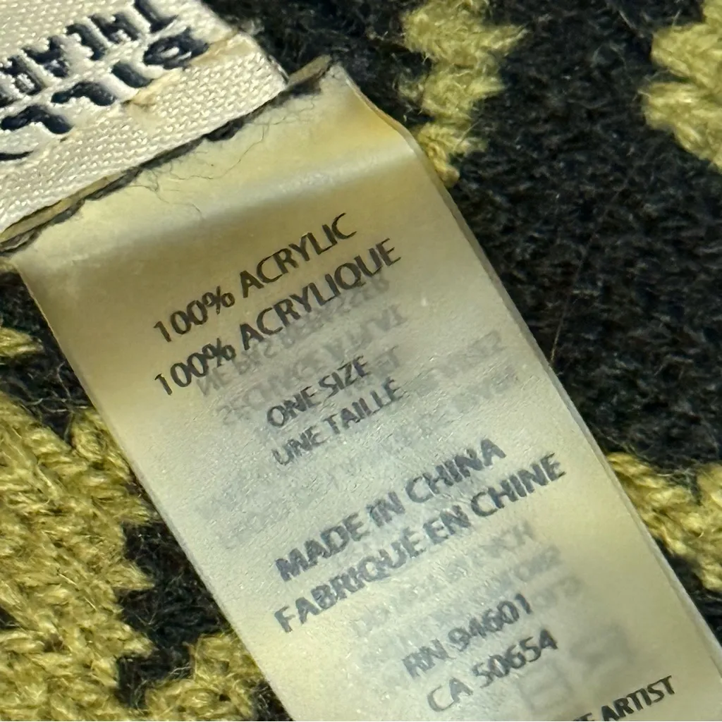 Billy The Artist colorful scarf Black - Image 3