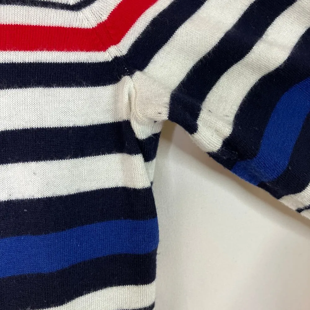 Talbots | Striped Multicolor Rayon Blend Sweater Pullover Womens Large - Image 4