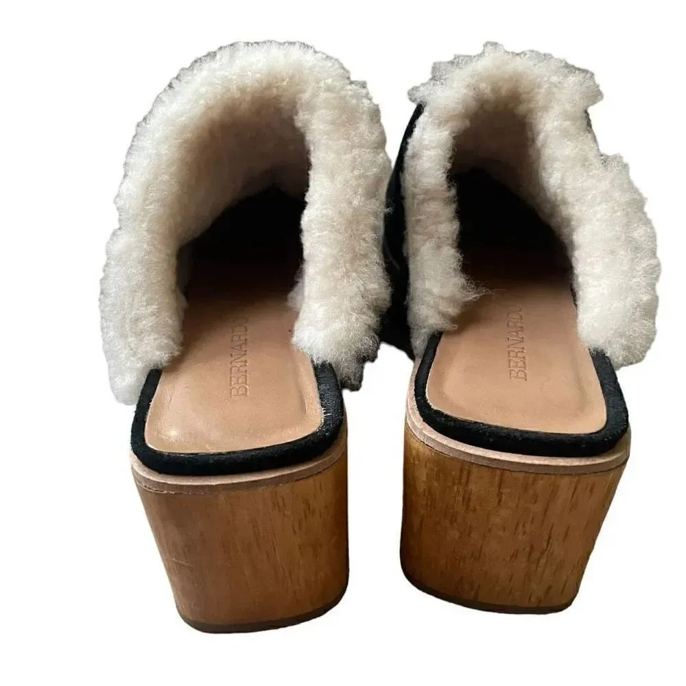 Bernardo Sky Clogs Leather Upper Light Weight EVA  Bottom Textile Lining SZ 7.5 - Image 5