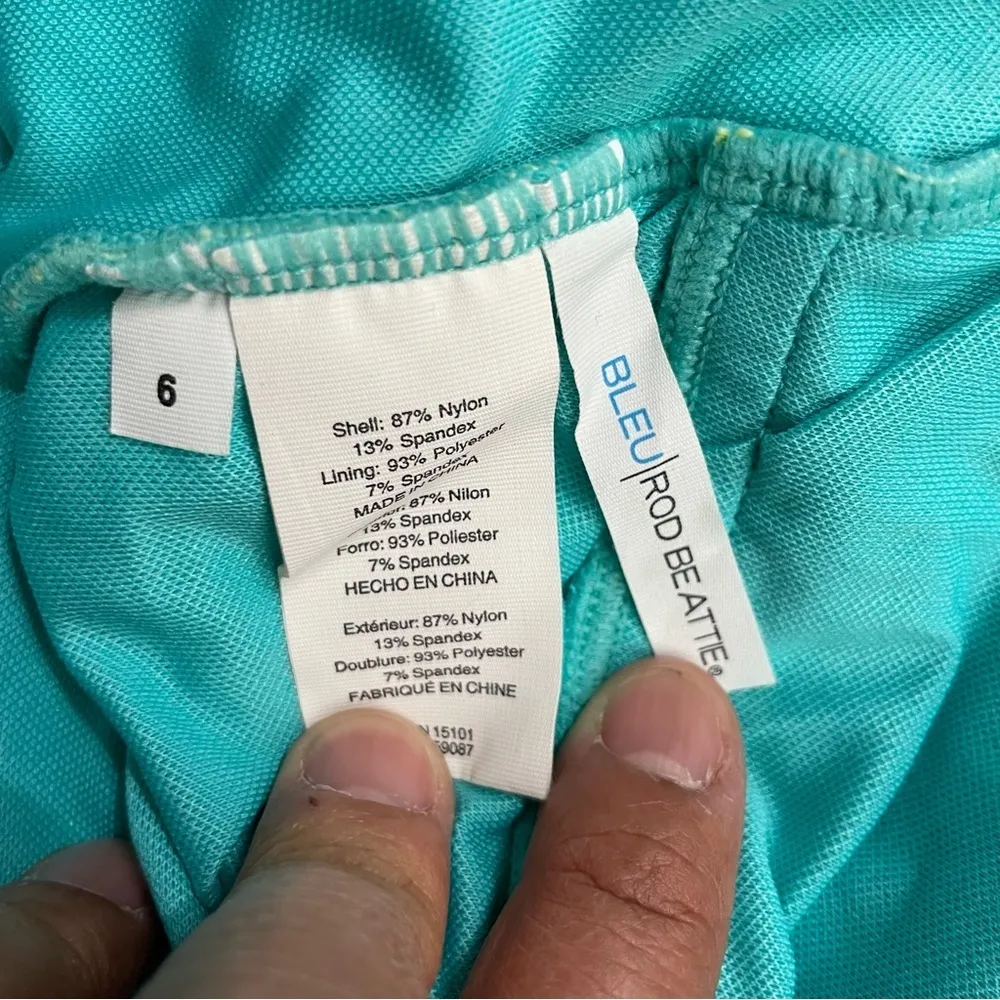 BLEU BY ROD BEATTIE
Cool Breeze One Shoulder Mio One Piece Swimsuit size6 - Image 8