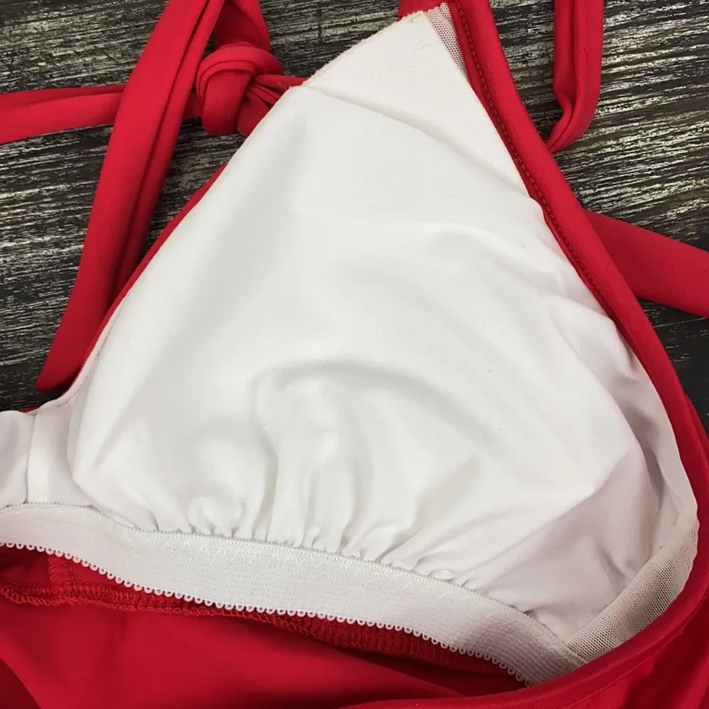 Venus Red Tankini Swim Bathing Suit Top 6 - Image 4