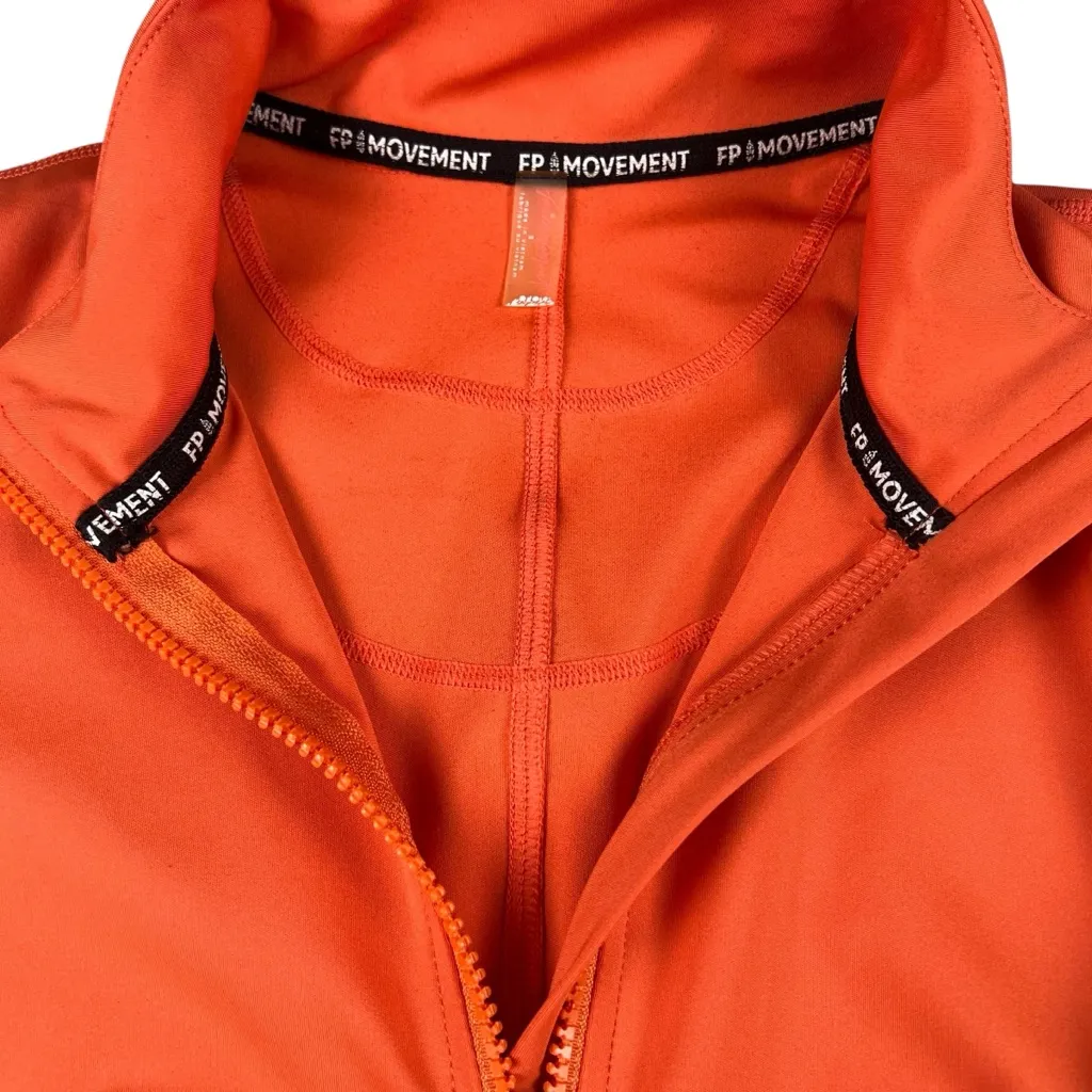 FP Free People Movement Run the Course Half Zip Pullover Orange - Image 8