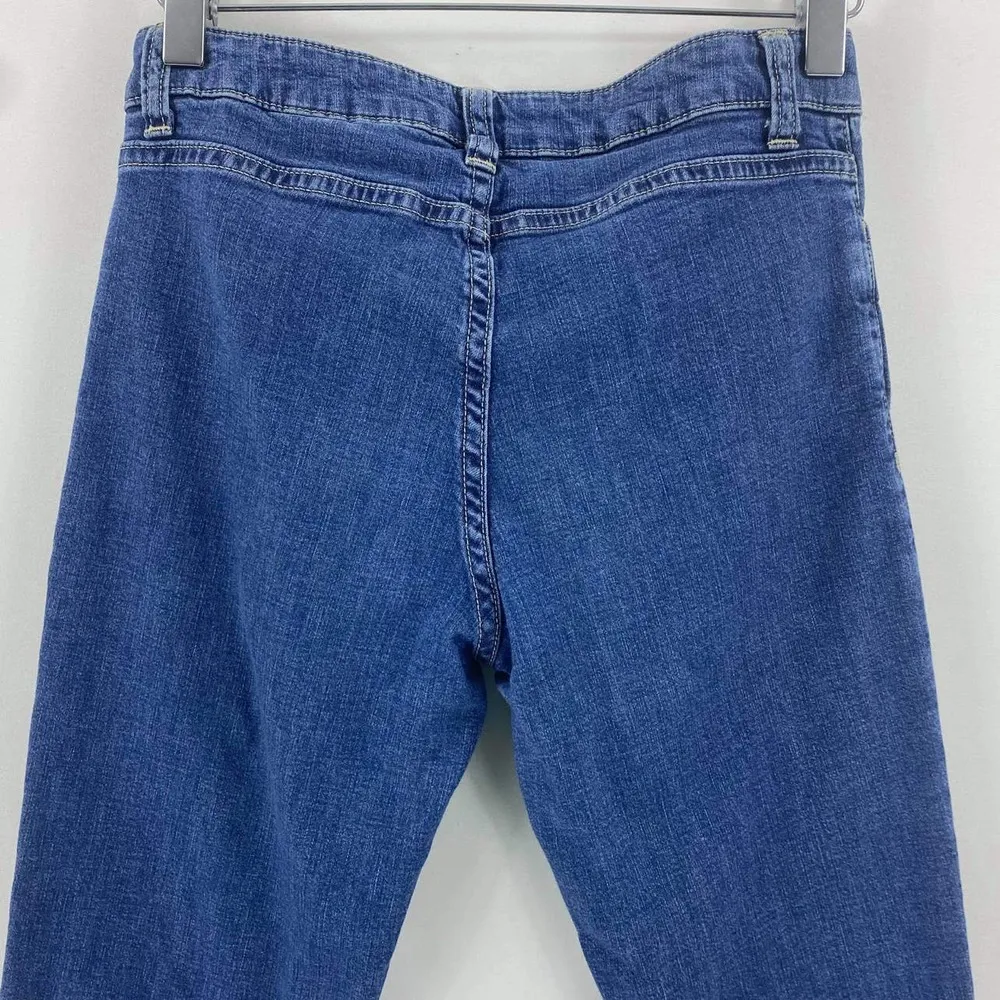 THEORY Blue Medium Wash Straight Leg Jeans - Image 69