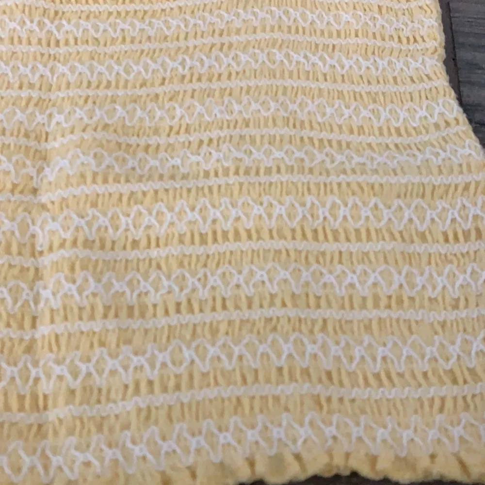 Lottie moss yellow smocked tank top - Image 3