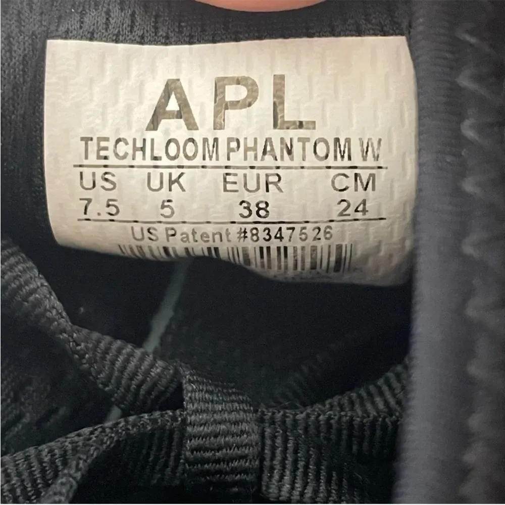 APL Techloom Phantom Black Lace 3D Stretch Propelium® Athletic Shoe in Size 7.5 - Image 8