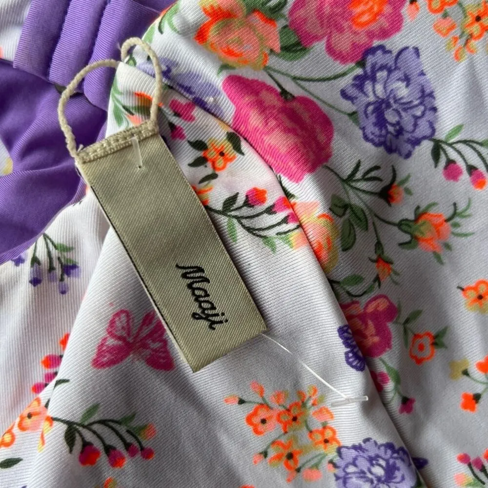 Maaji Dunes Nude Tiky Reversible One-Piece Swimsuit Size Medium - Image 6