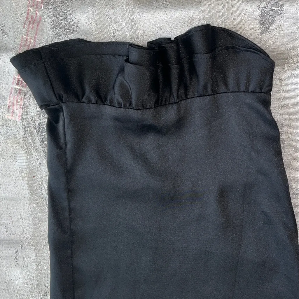 Victoria's Secret Black Ruffle Hem Shapewear Pants - Image 10