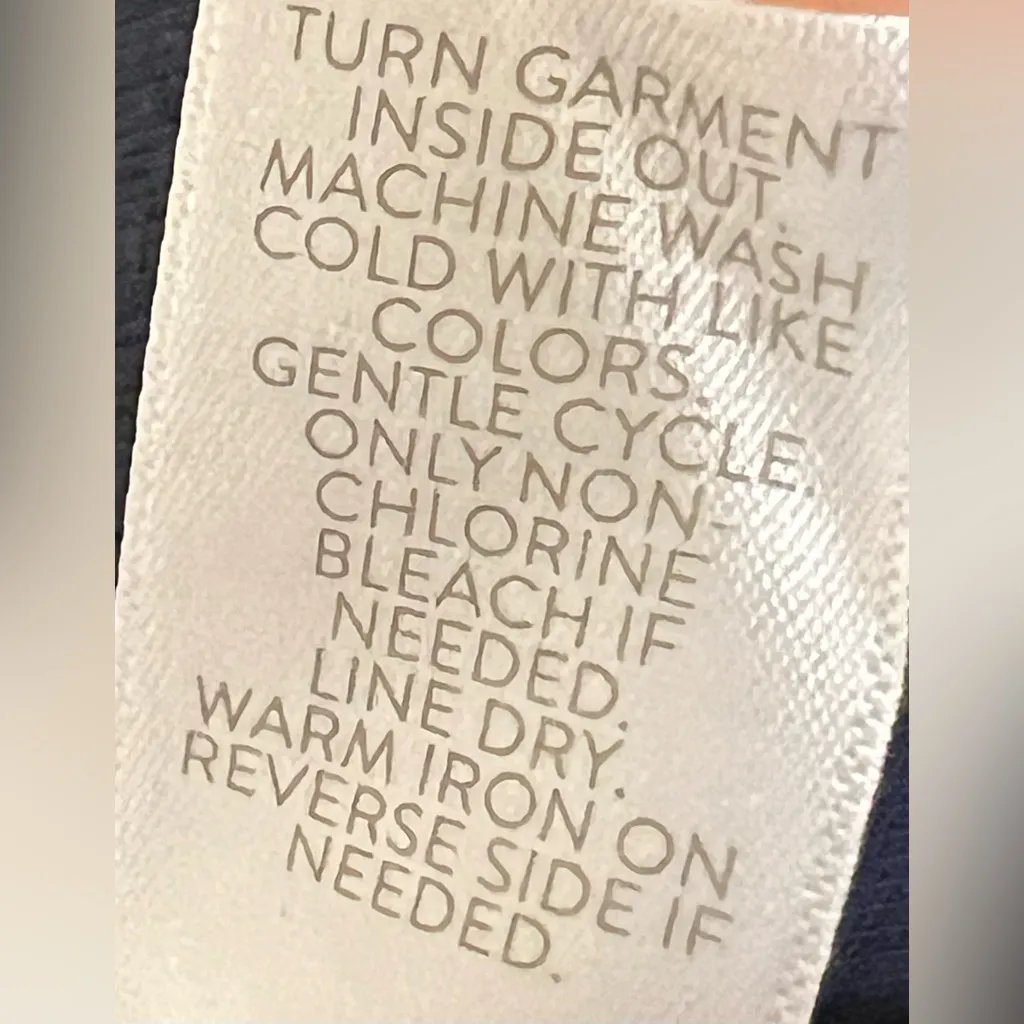 J. Jill Blue Terry Cloth Shorts - Image 8