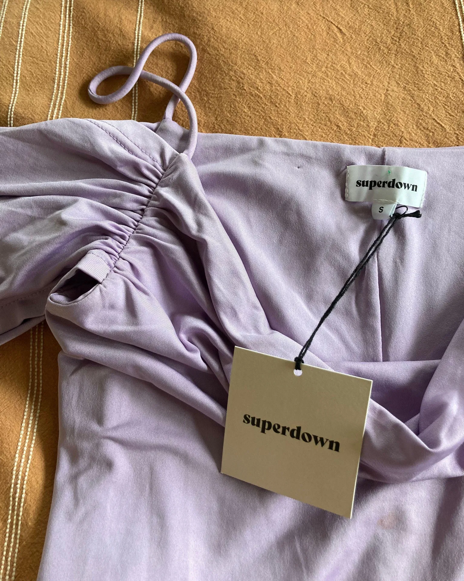 superdown Lavender Mini Dress - Image 4