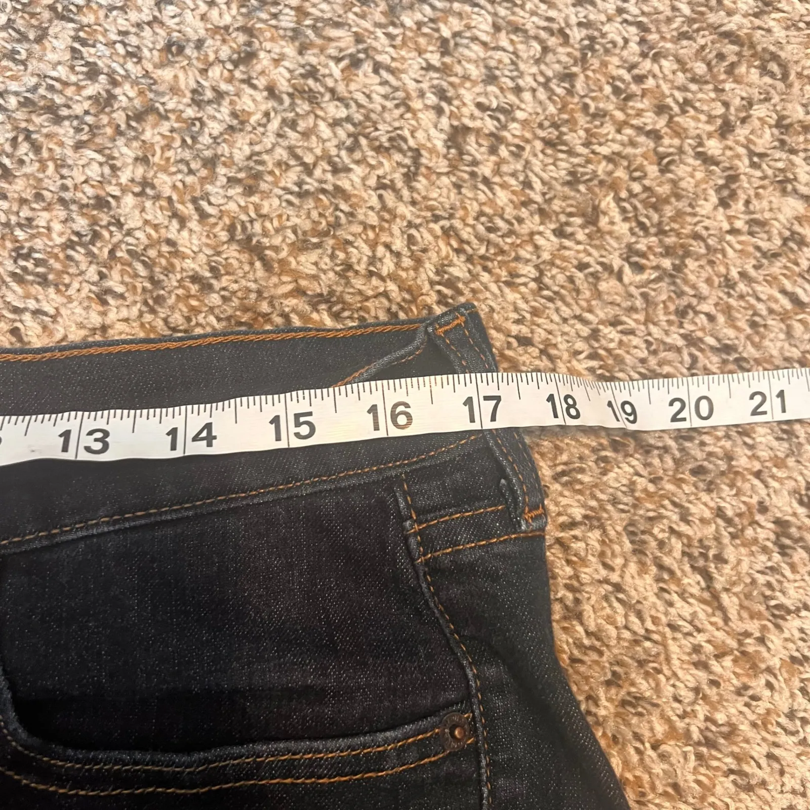 Old Navy The Diva Jeans Dark Wash Bootcut Women Size 12 Short - Image 4