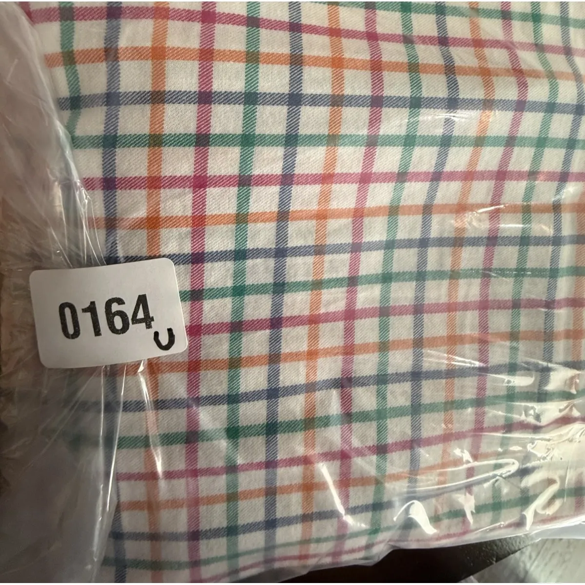 Talbots Womens XL Colorful Plaid Button Up Blouse Top Preppy Career Travel Retro - Image 6