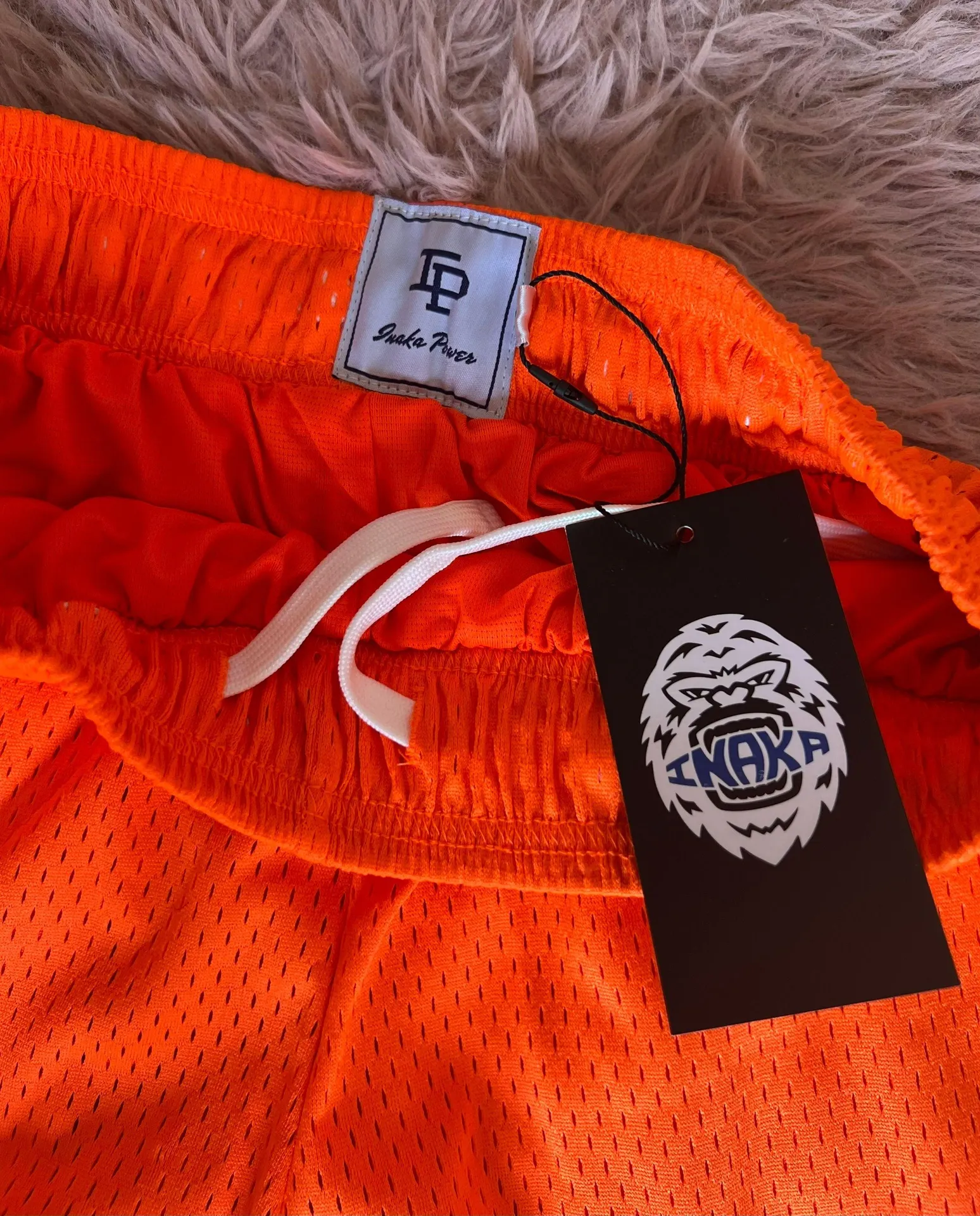 INAKA POWER orange basic shorts - Image 3