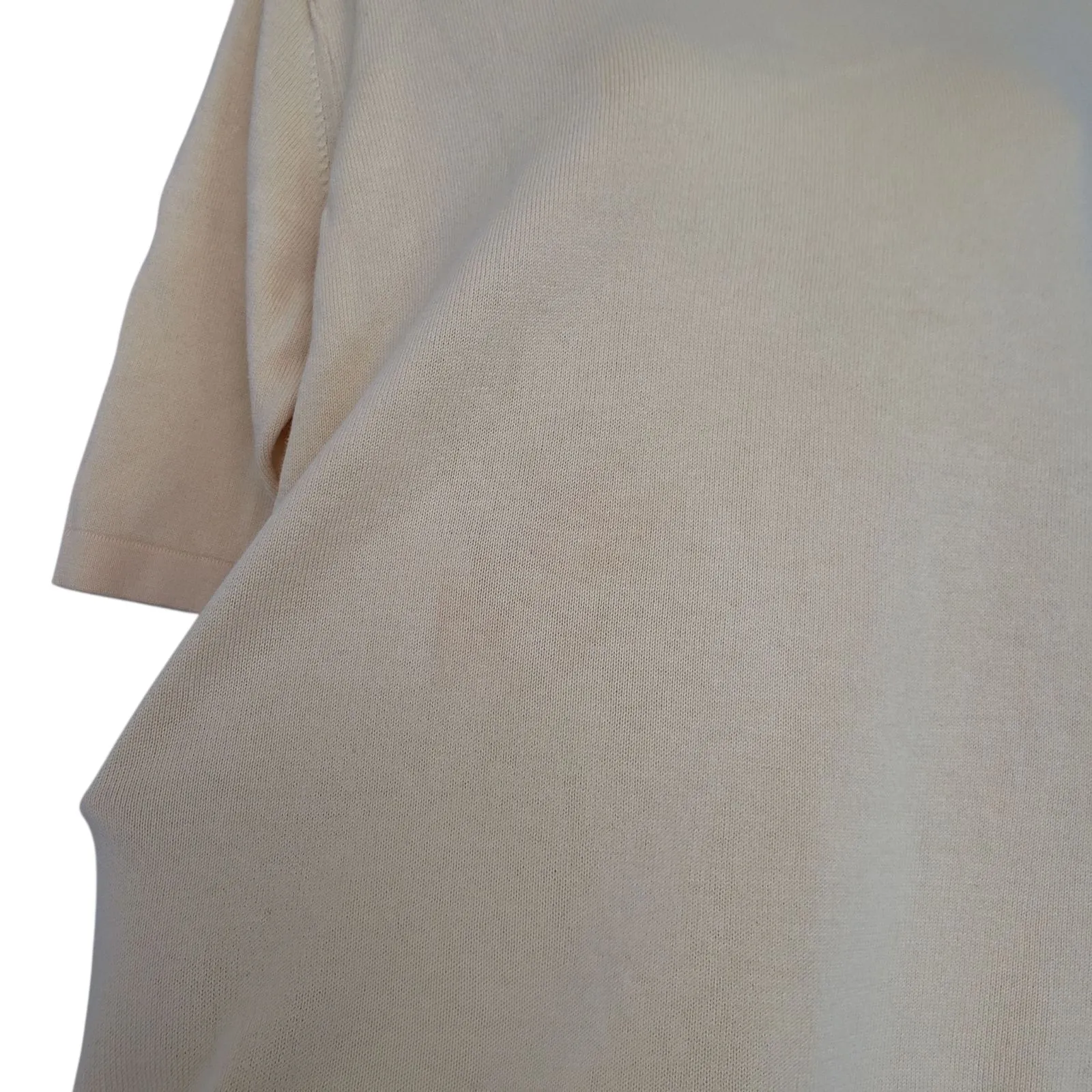 Vintage Talbots Womens Large Yellow Pullover Sweater Top Mock Neck - Image 6