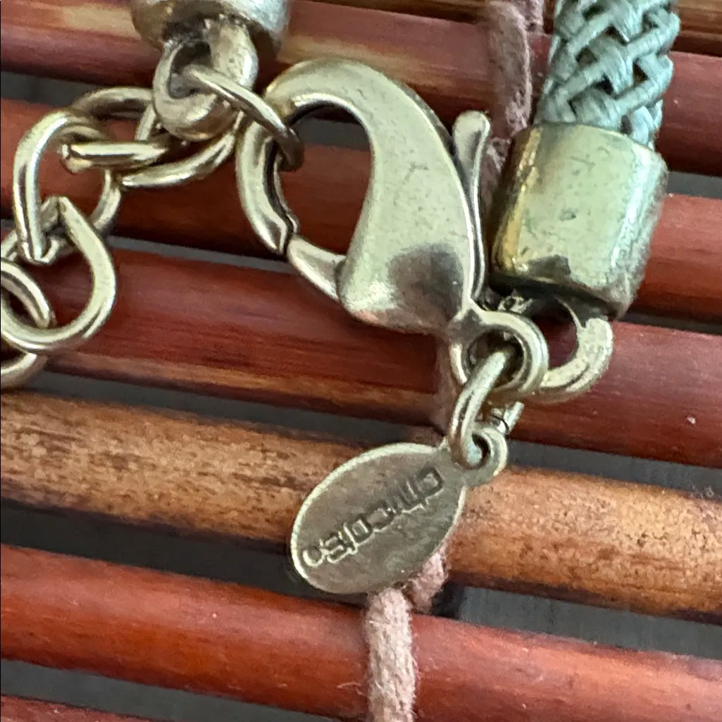 Chico's Multicolor Beaded Necklace With Cord 36”-40” - Image 6