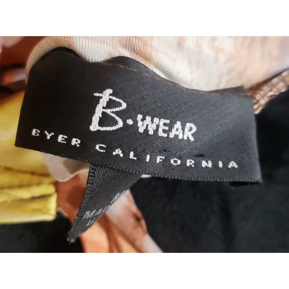 B. Wear Women's Multicolor Beaded Round Neck Sleeveless Casual Top Blouse Size M Size M - Image 7