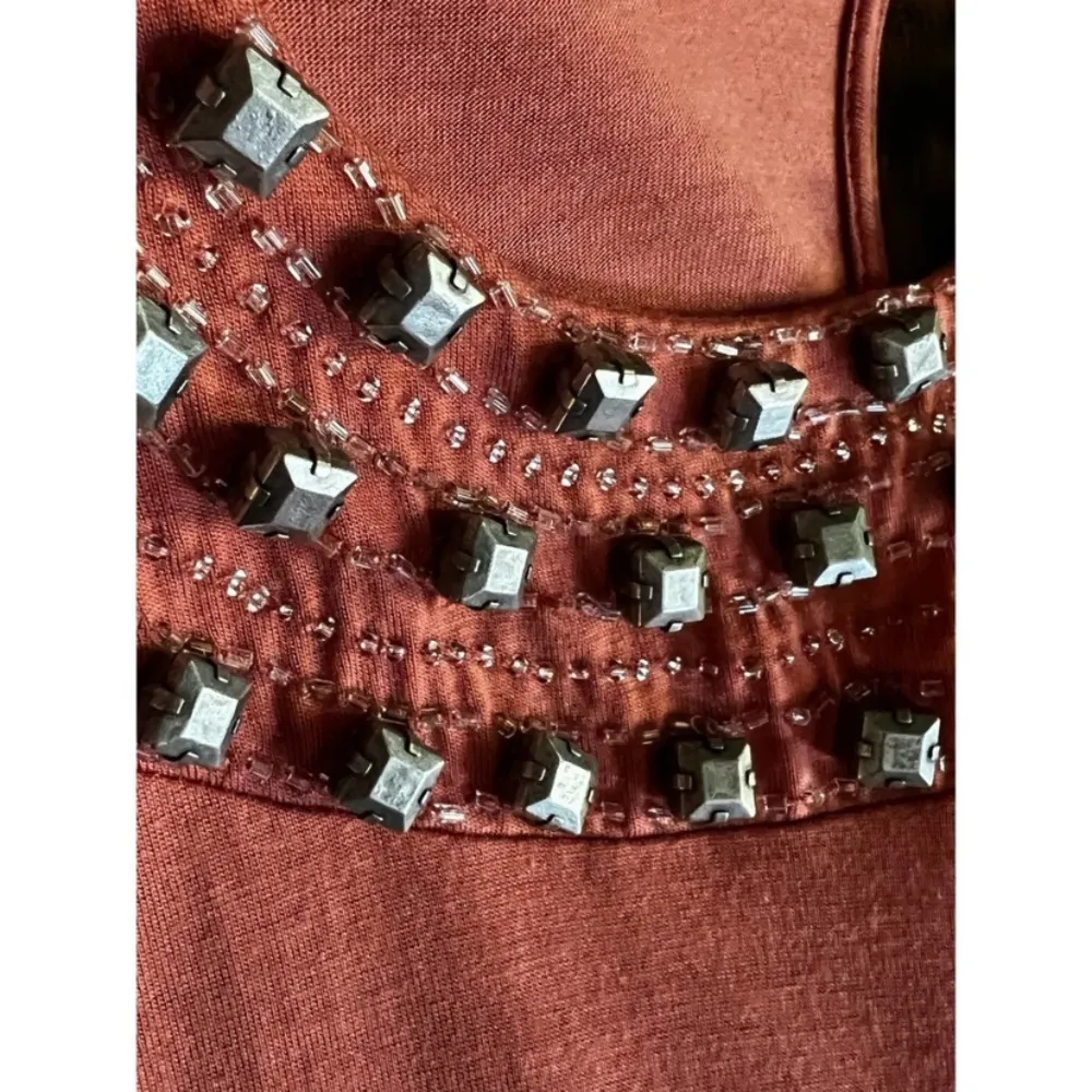 Ruby Sky salmon/peachy/coral/orange color sleeveless halter style tank top Pink - Image 11