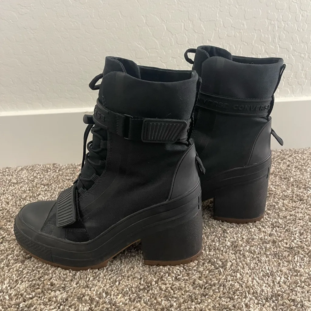 Women’s Converse Chuck Taylor All Star® GR82 Lace-Up Boot Black/Black/Gum Sz 7 - Image 3