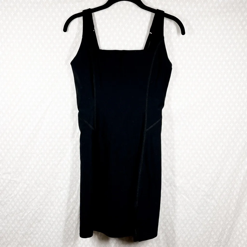 Abercrombie & Fitch YPB‎ Black Sculptlux Mini Activewear Dress - Image 2