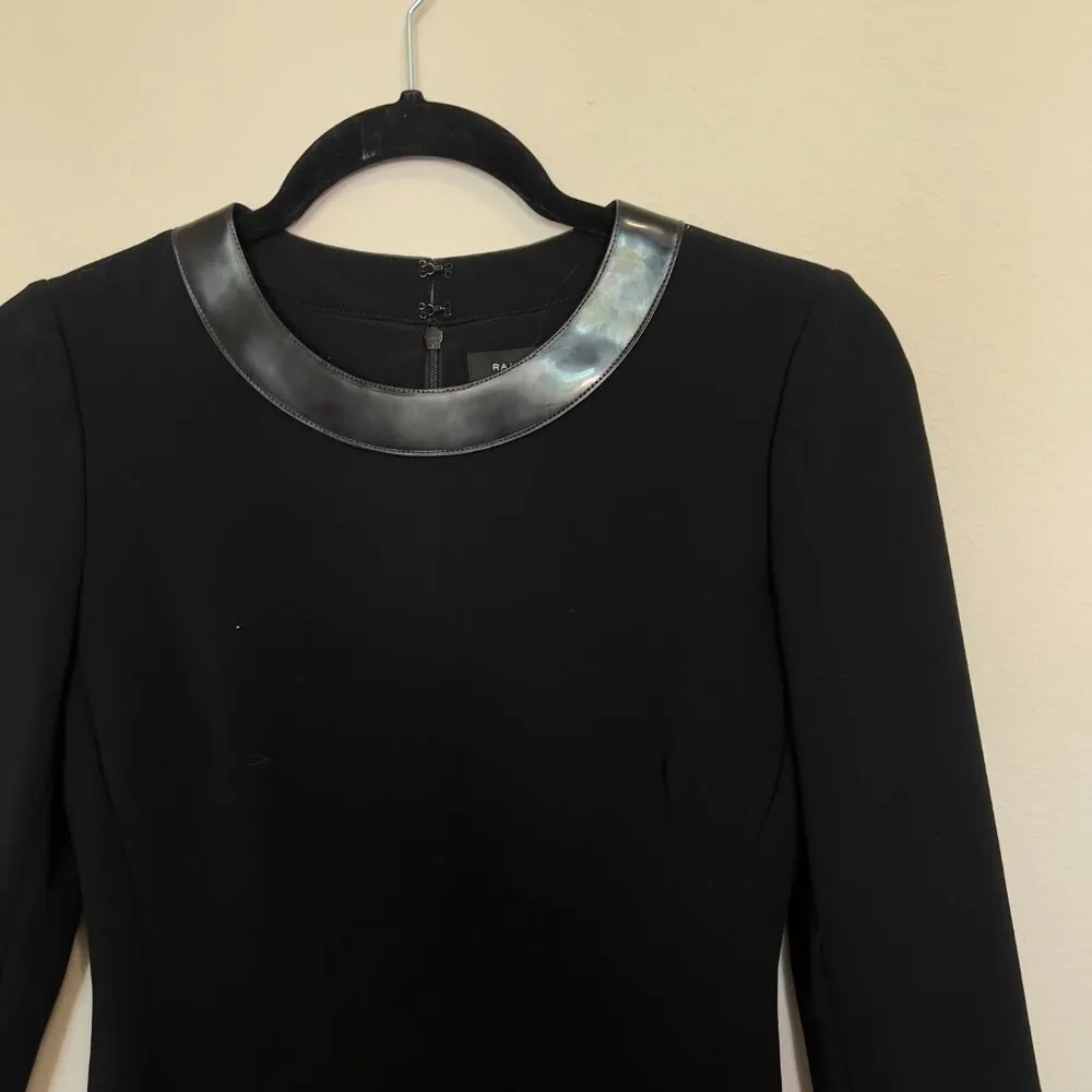 Ralph Lauren Black Label Wool Silk Dress Size 0 - Image 2