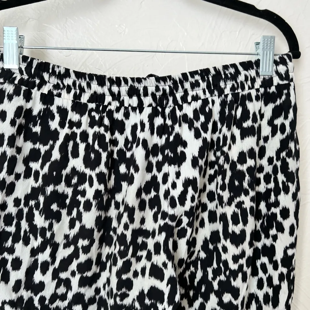 ZARA  Woman pull on leopard pants▪️size S - Image 9