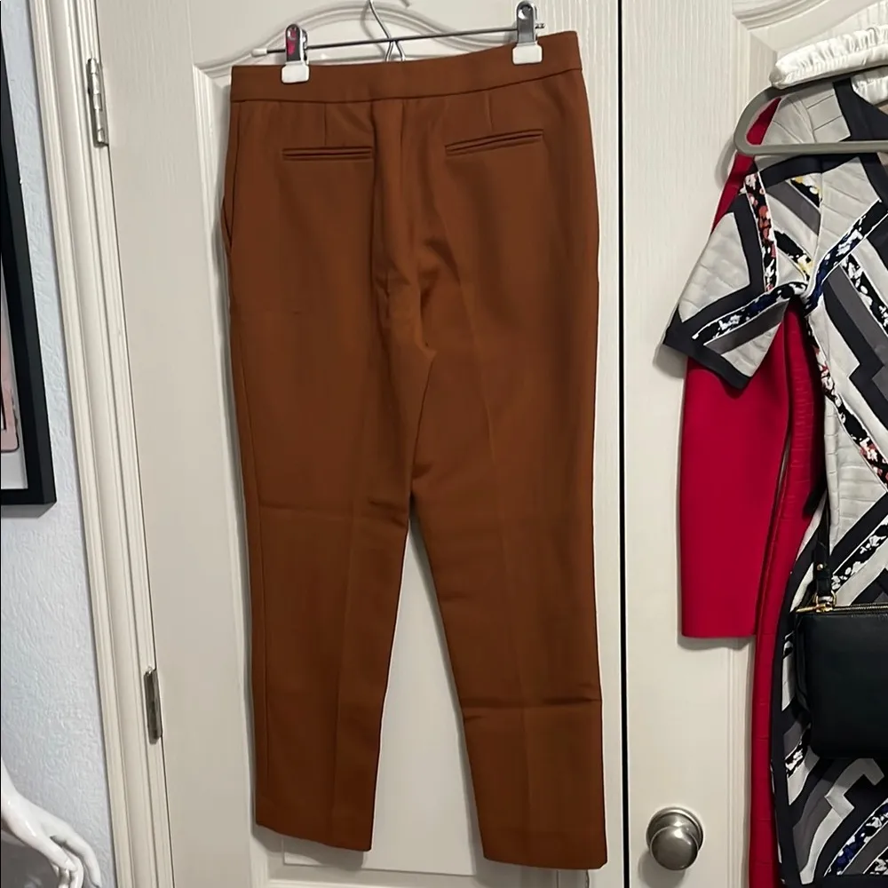 💙💖 Athé Vanessa Bruno Brown Trouser Pants FR 38 Tan Size 6 - Image 3