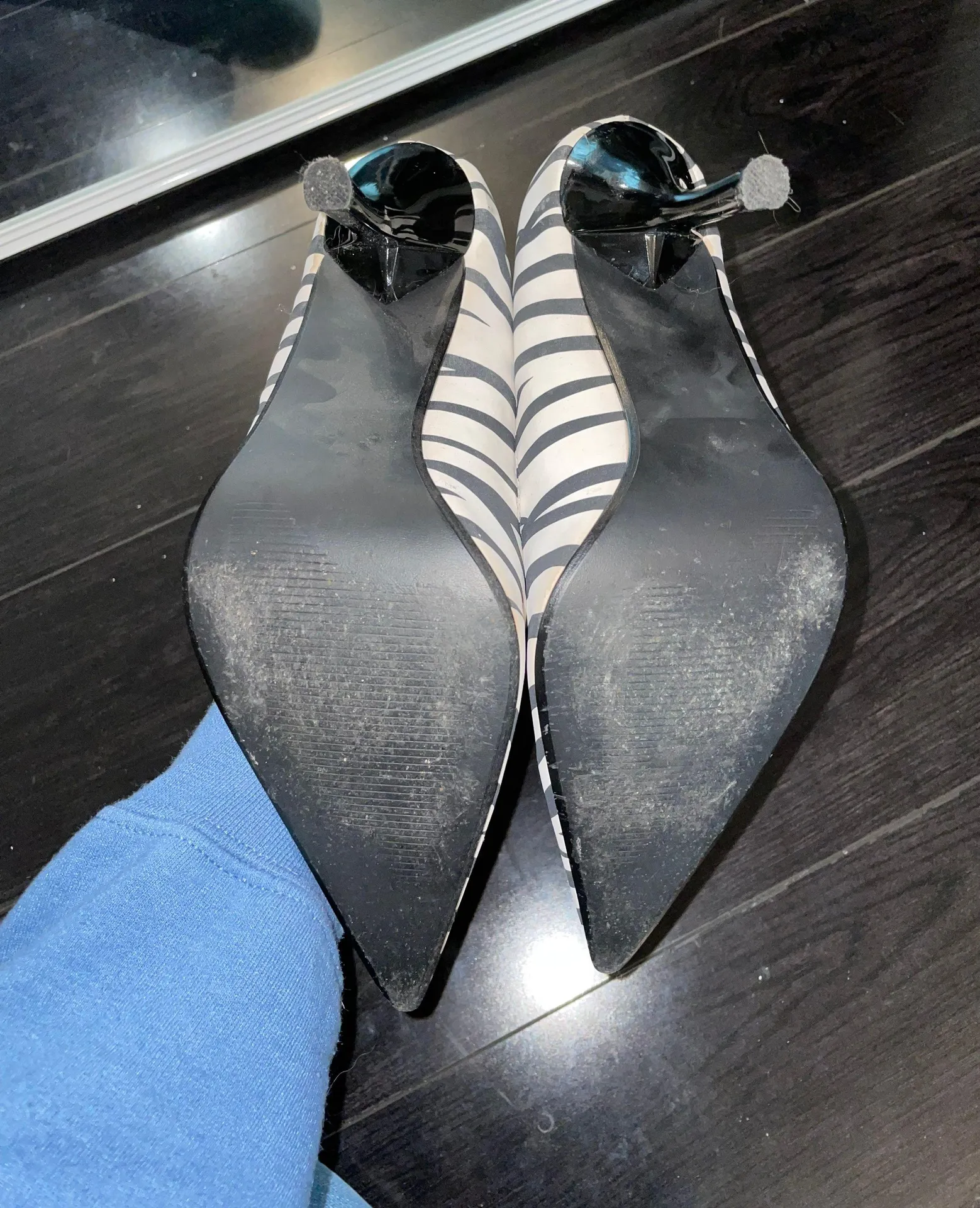 Zebra Print Heels - Image 4