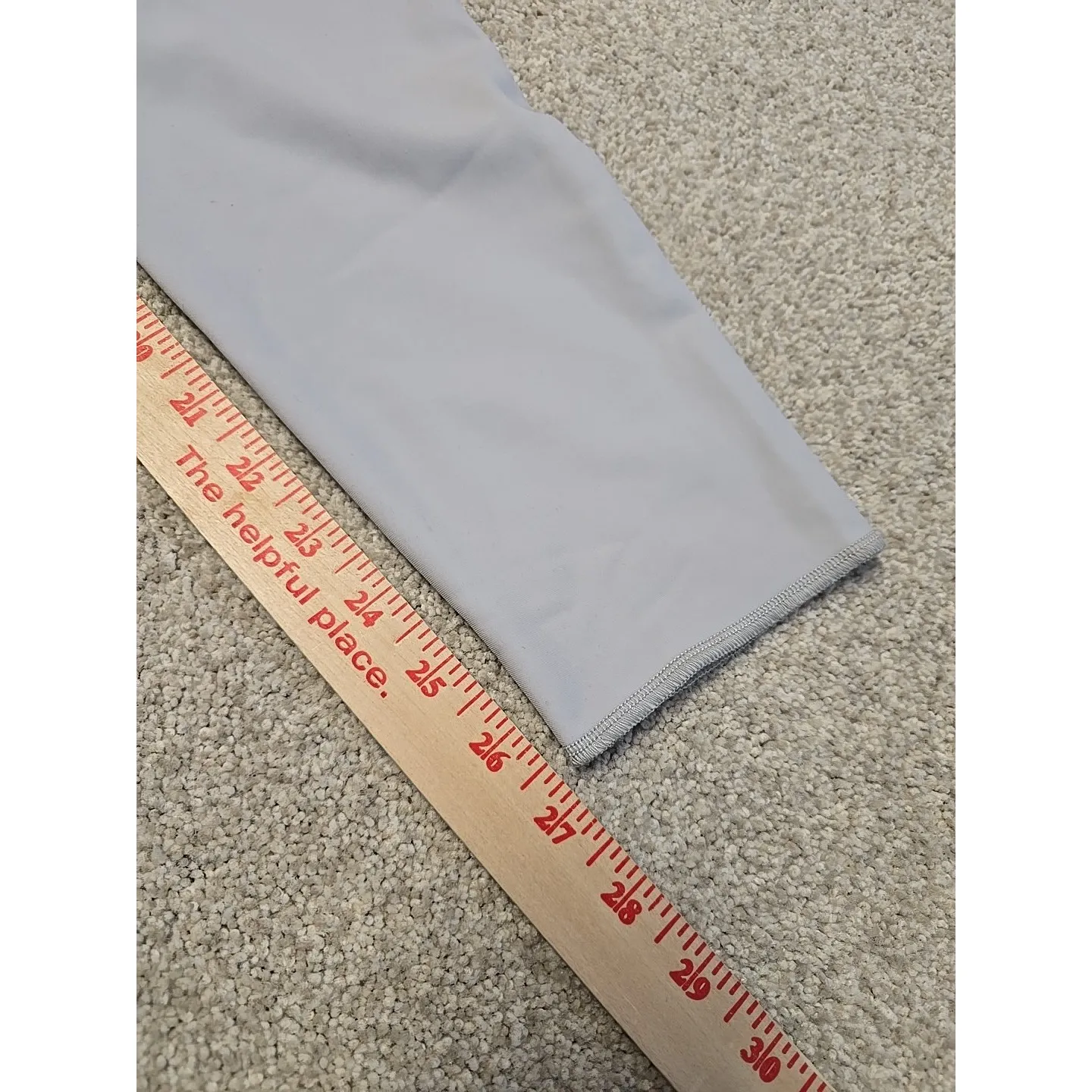 Nils Womens Lindsay Full Length Fleece Lined Baselayer Leggings Silver Sz L Ski Size L - Image 9