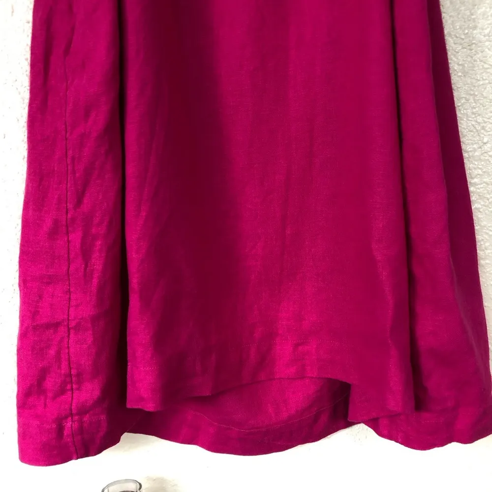 A new day Fushia linen blend dress XXL - Image 9