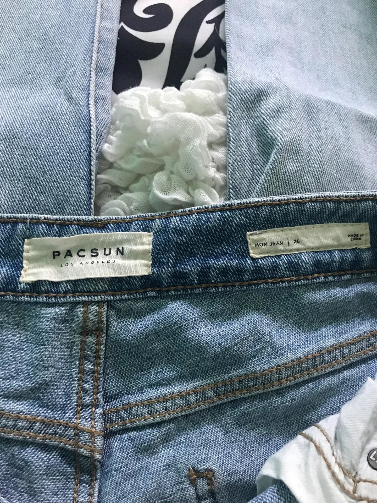 PacSun Distressed Mom Jeans - Image 4