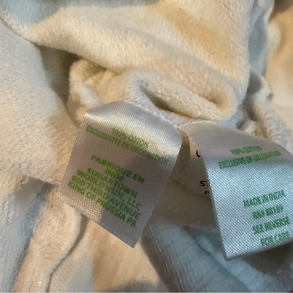 Lilly Pulitzer Tennis Club Sweatshirt Women’s Size Small‎ White Graphic Pullover - Image 5