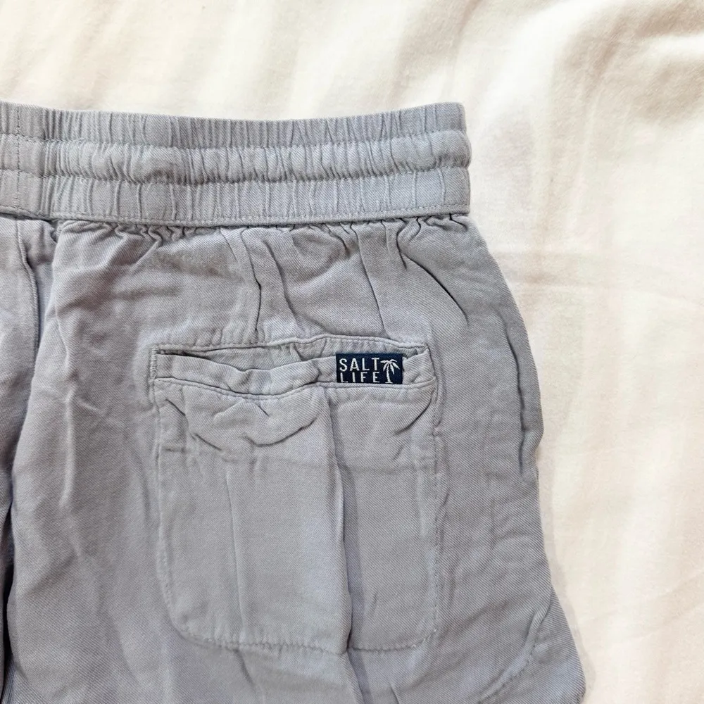 Salt Life Light Blue Beach Shorts - Image 4