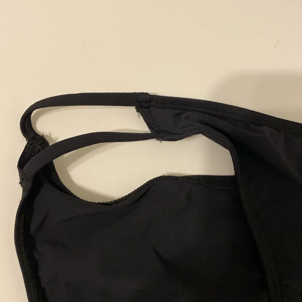 Ralph Lauren Black Bikini Swimwear bottom Strappy open side size 12 NWT sexy - Image 3