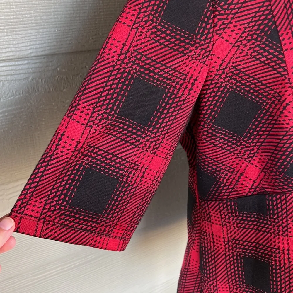 Jules & Leopold Plaid Top - Image 4