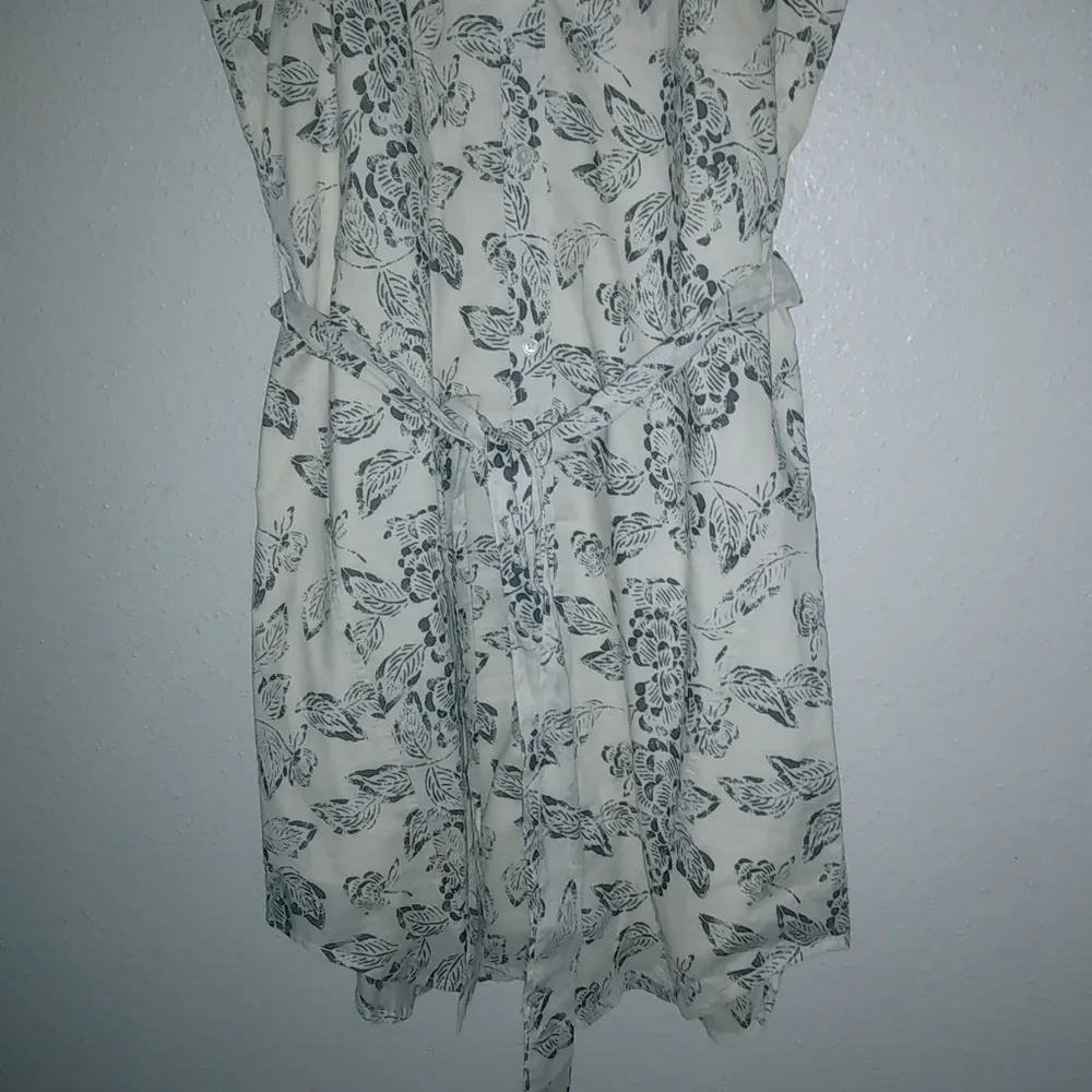 Banana Republic 4 Sleeveless Cotton Button Down Front Collared Shirt Dress - Image 8