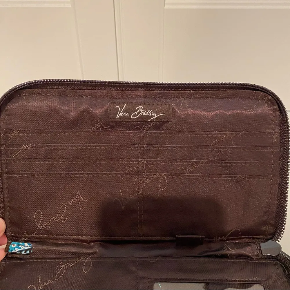 Vera Bradley  Java Blue Clutch - Image 5