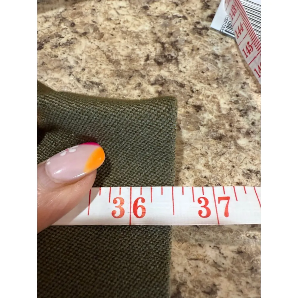 J.Crew Women's Trousers Olive Green Size 00 - Image 5