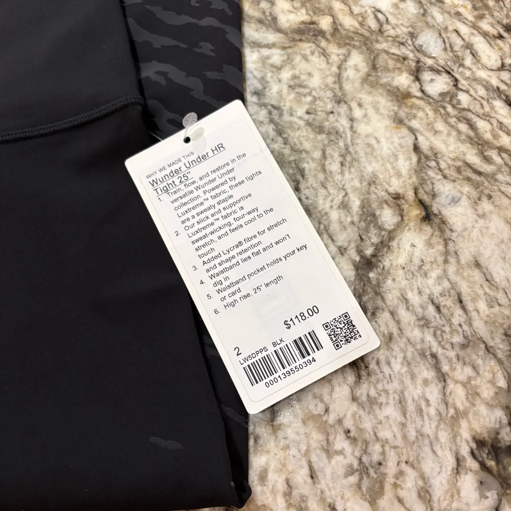 NEW Lululemon Lunar New Year Wunder Under
High-Rise Tight Leggings Size 2 - Image 5