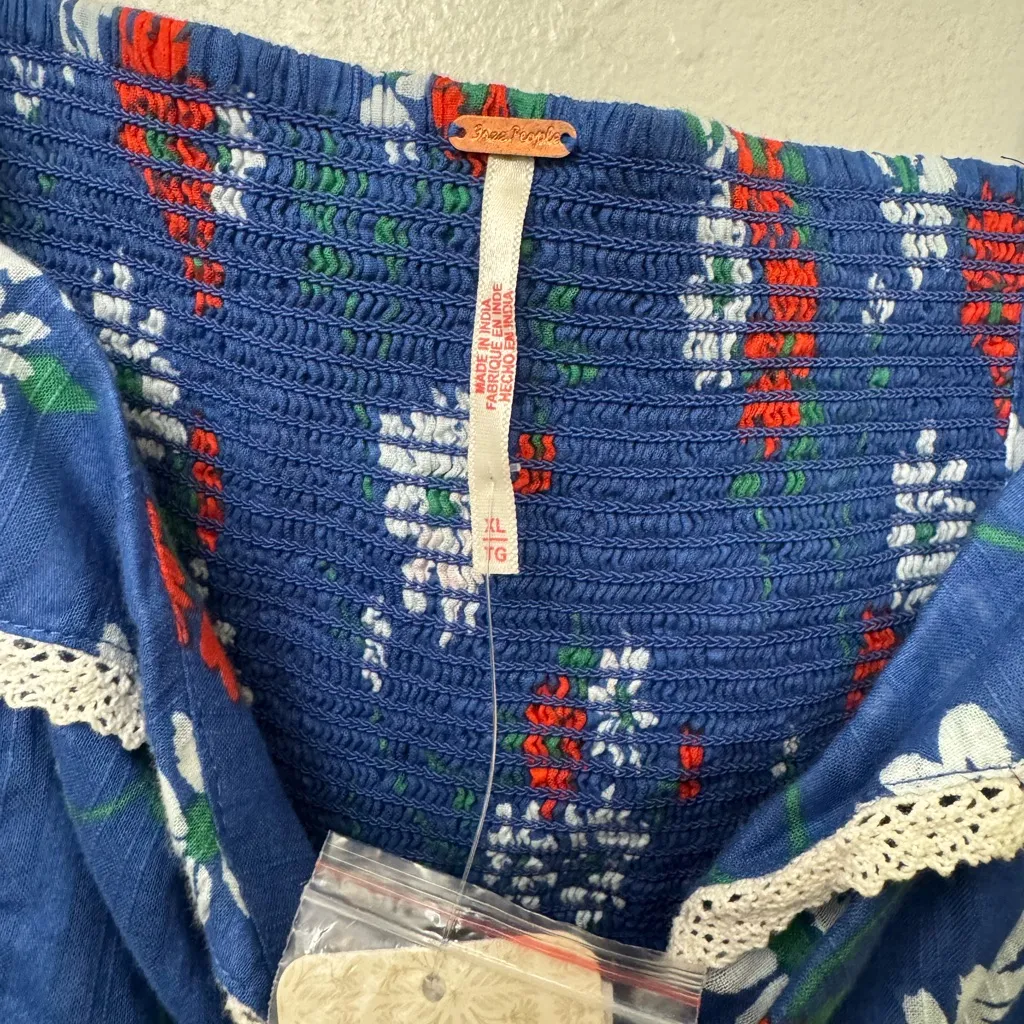 NWT Free People Call Me Baby Blouse Women’s Button-Up Casual Shirt - Image 6