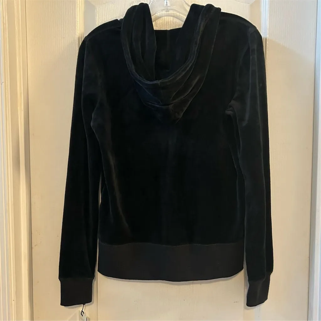 Calvin Klein Women's Black Full Zip Jacket Size S Casual Hooded - Image 10