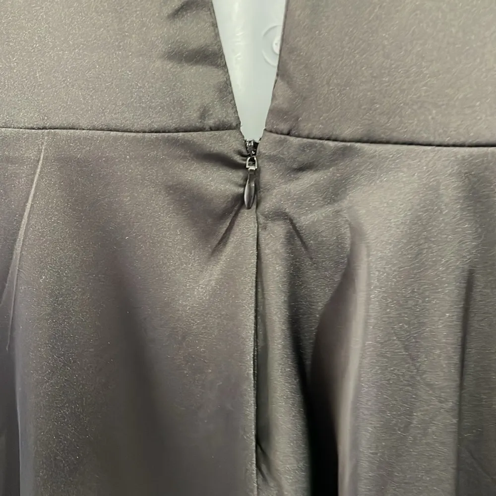 Adika Satin Deep V Romper - Image 4