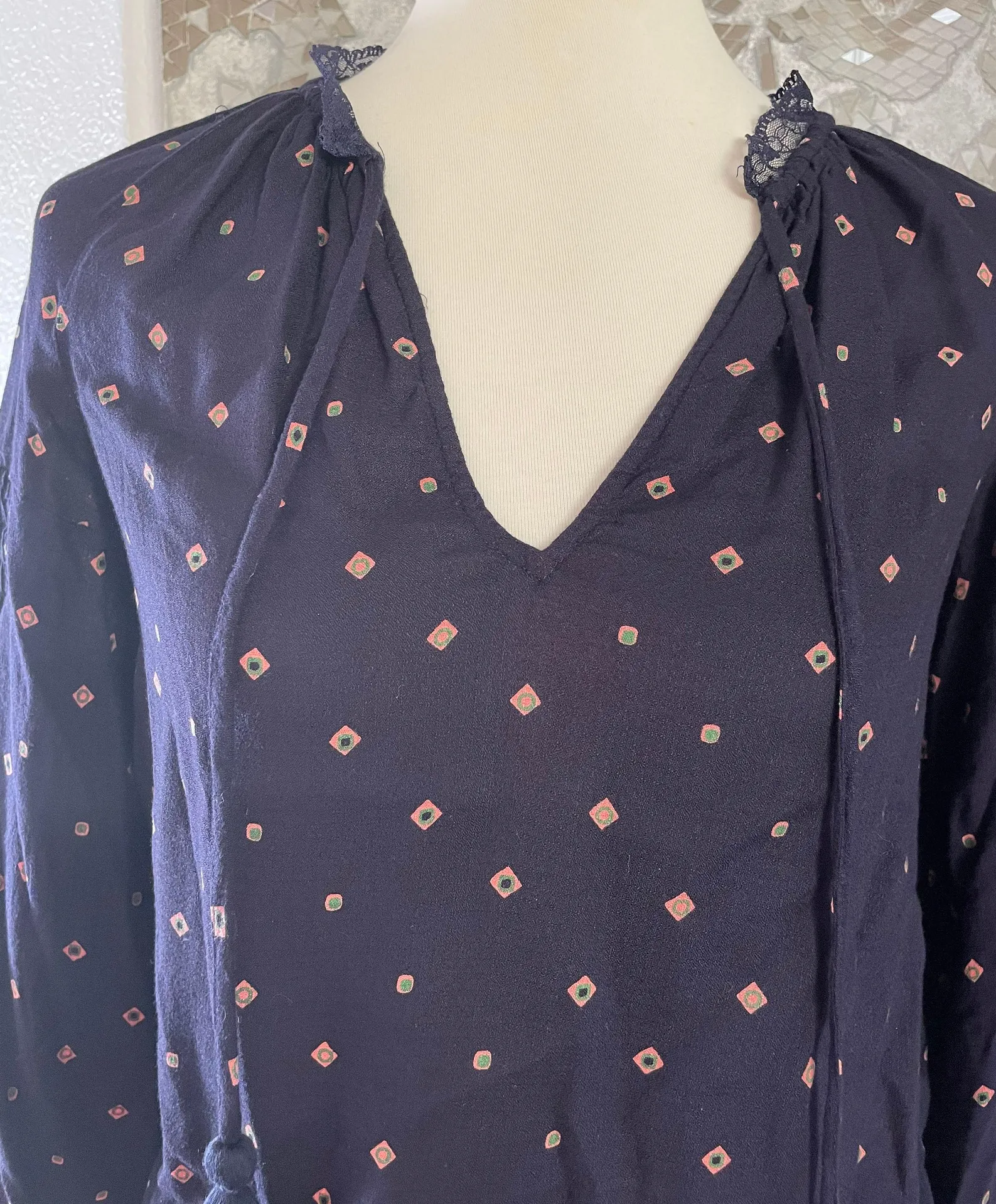 Blue Design Top - Image 5