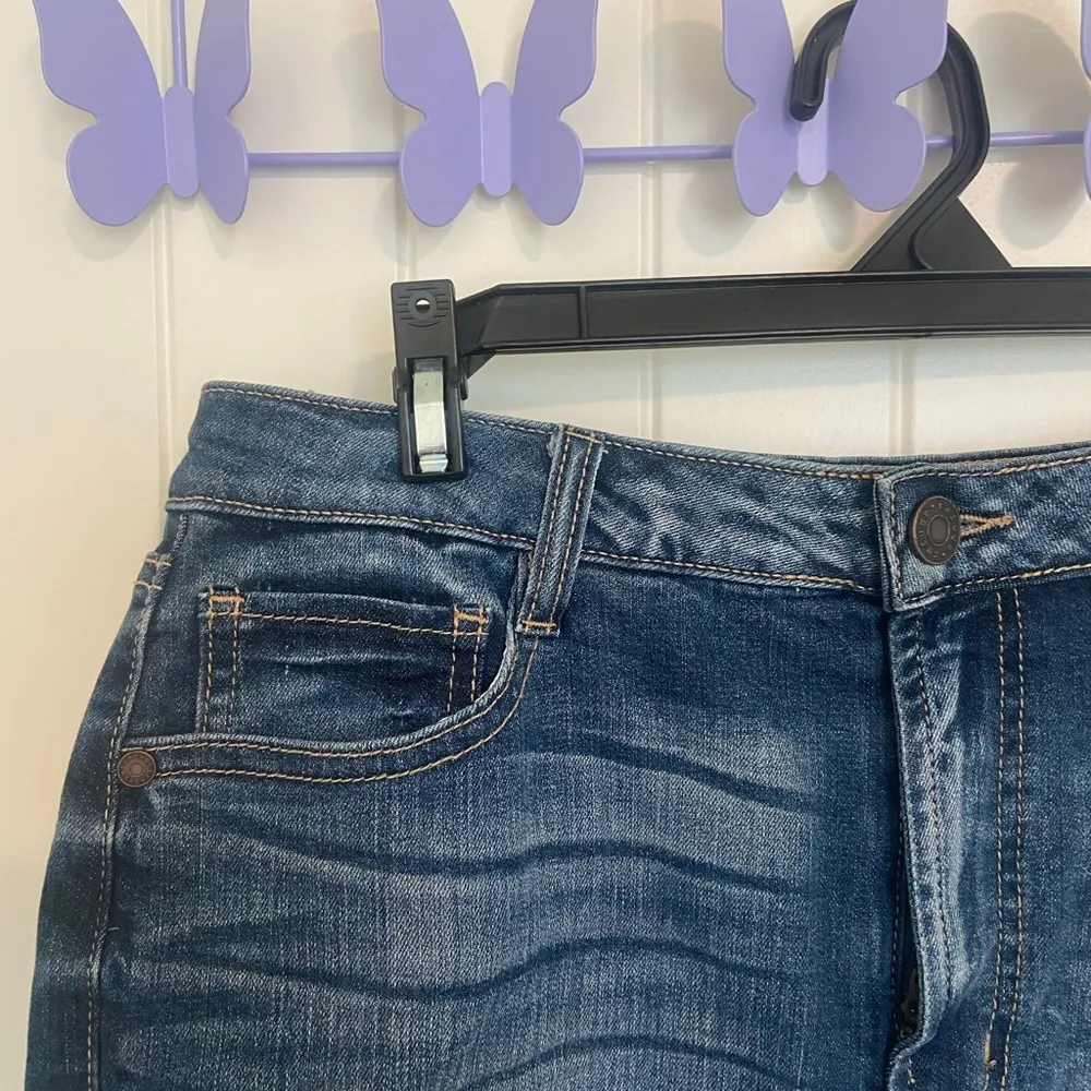 NWT | Charlotte Russe‎ Refuge women’s hi rise cheeky vintage style denim shorts - Image 3