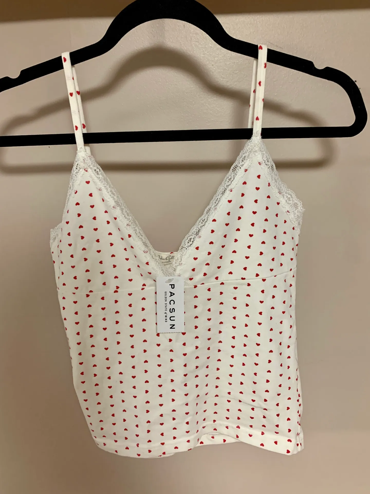 Brandy Melville Amara Hearts Tank - Image 2