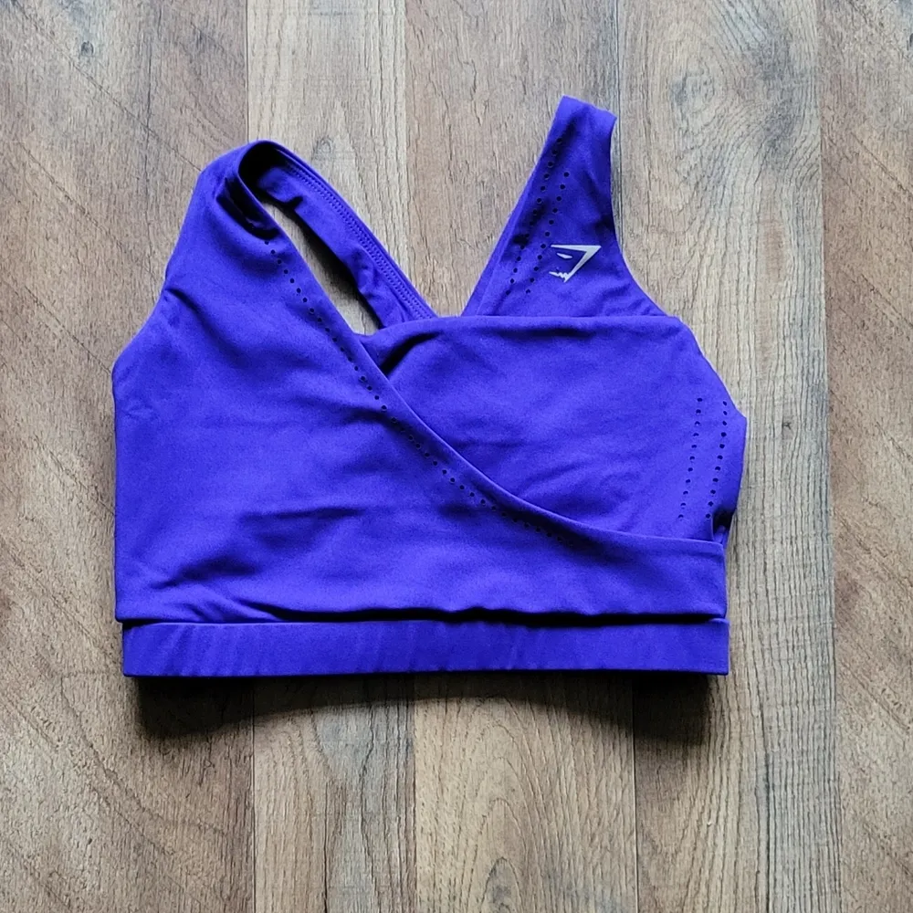 Gymshark Wrap Sports Bra XS - Image 2