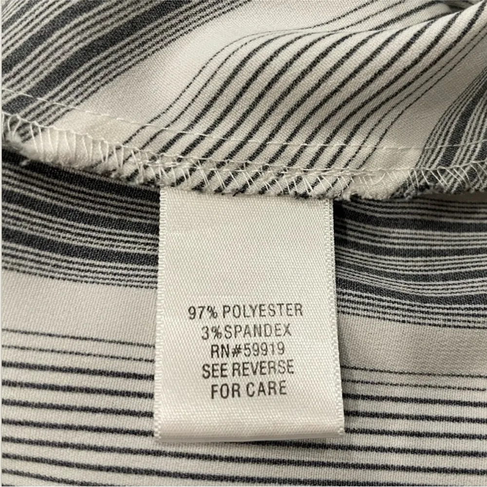 Apt 9 Striped Button Down Shirt Large L - Image 5