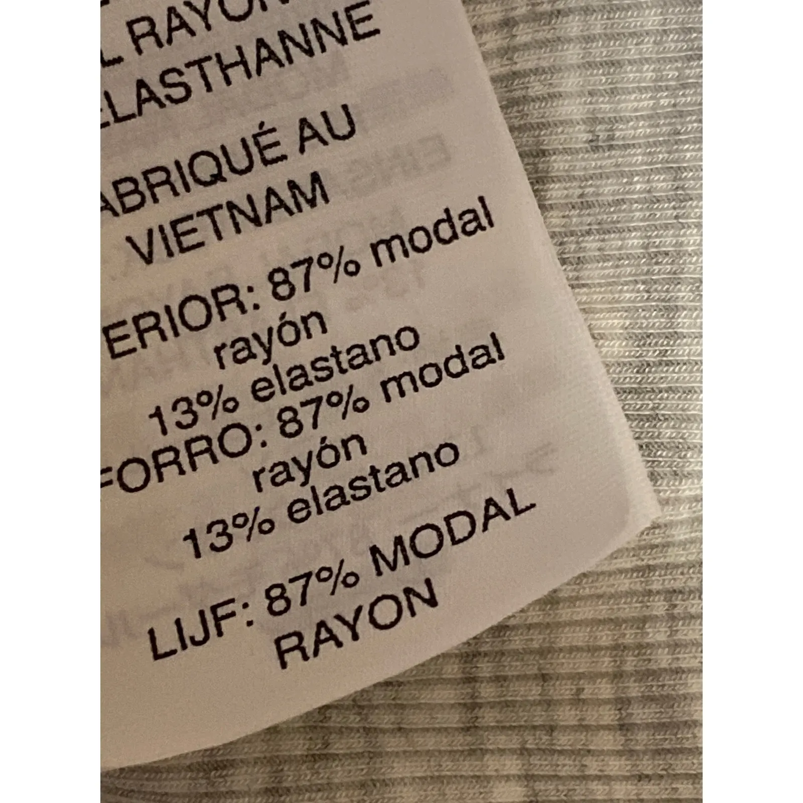 Vuori Women's Gray Short Sleeve Square Neck Scoop Back T Shirt Tee Top Size S - Image 6